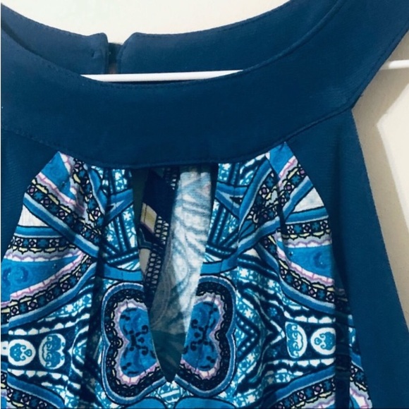 Elle Sleeveless Paisley Maxi Dress Size 2 - Picture 4 of 16